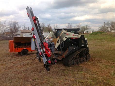 drill for skid steer|rock attachment for skid steer.